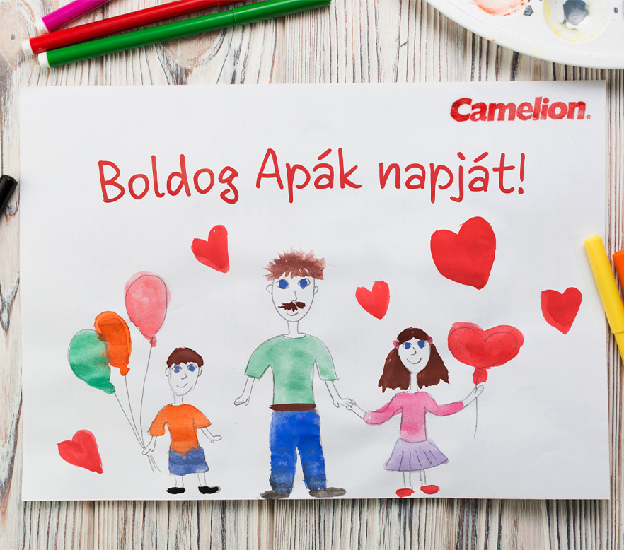 Ünnepeljük az édesapákat – Boldog Apák napját kíván a Camelion!